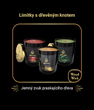 Limitky s dřevěným knotem