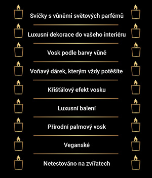 Vonné svíčky: popis