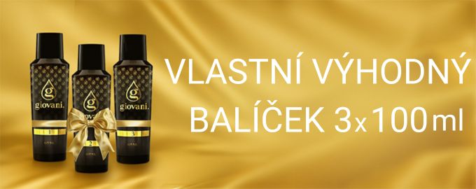 Vlastní výhodný balíček 3 x 100 ml