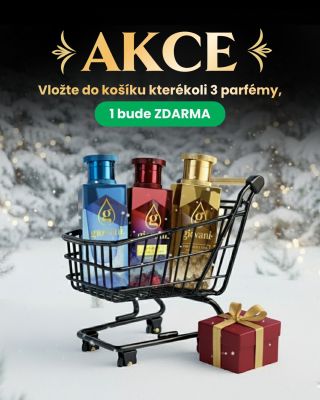 🔥 MEGA AKCE JE TU! Vyberte si libovolné 3 Giovani® parfémy a 1 z nich máte úplně ZDARMA! ✨ Ano, čtete správně — zaplatíte...