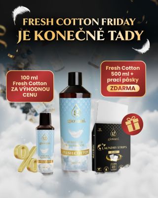 🩵 FRESH COTTON FRIDAY je tady! ☄️ Náš absolutní BESTSELLER číslo 1 v historicky největší akci. 🔥 Touto akcí vám chceme...